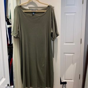Karen Scott Sport size 1X Tshirt dress